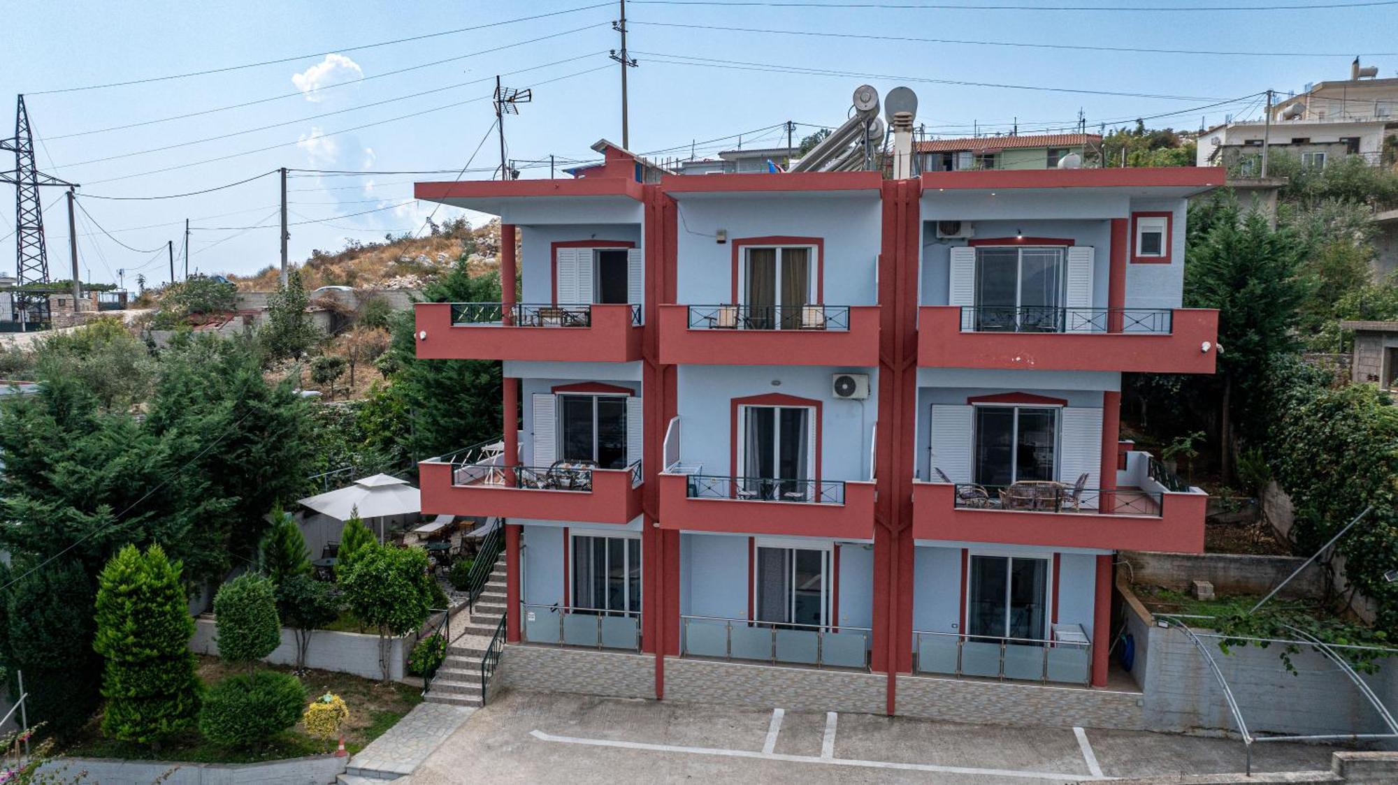 Vila Flamuri Sarandë Exteriör bild