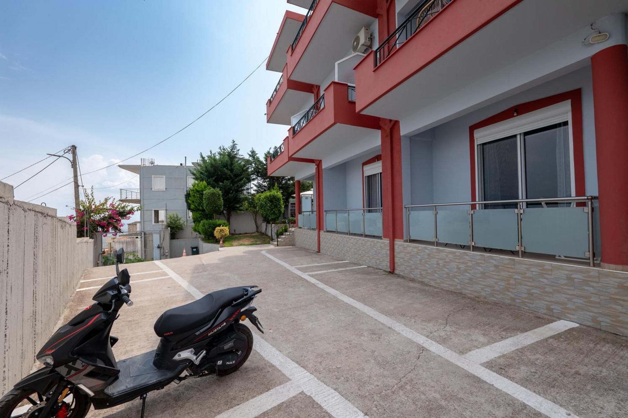 Vila Flamuri Sarandë Exteriör bild